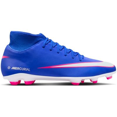 Herren Fussball-Rasenschuhe SUPERFLY 10 CLUB FG/MG in blau