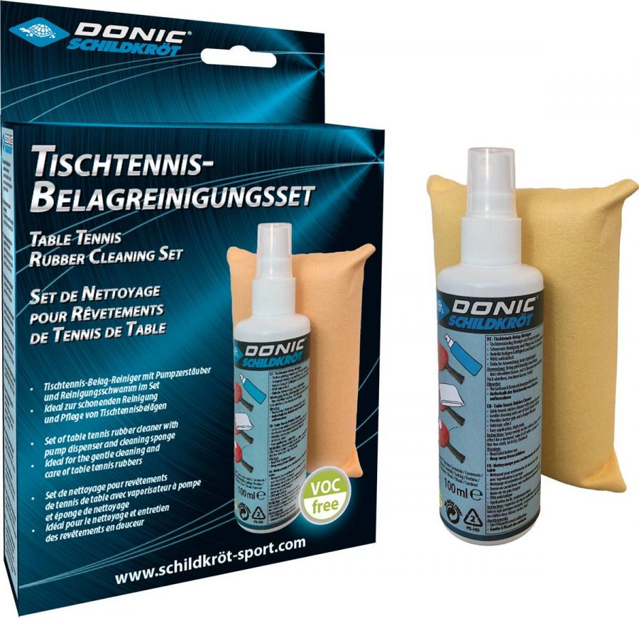 Donic Schildkröt Unisex Grau Belagreinigungsset, Schwamm+1, Größe One Size In - Image 3