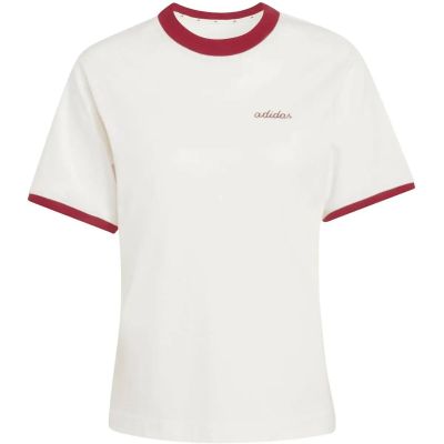 Damen Shirt Seasonal Essentials Colorpop in weiß