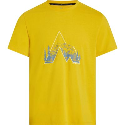 Herren Shirt He.-T-Shirt Nata II M in gelb