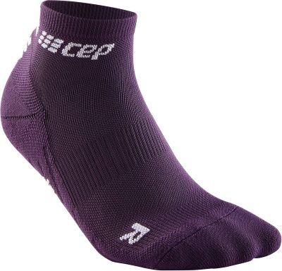 CEP Damen the run socks, low cut, v4, wom in lila