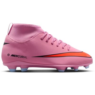 Kinder Fussball-Rasenschuhe JR SUPERFLY 10 CLUB FG/MG in pink