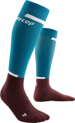 CEP Damen the run socks, tall, v4, w in blau