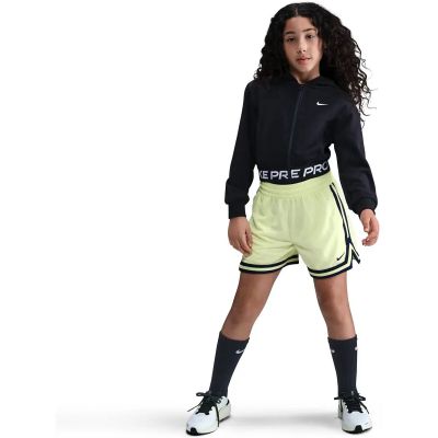 Kinder Sweatshirt G NP DF FZ FLC HDY in schwarz