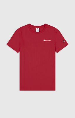 Crewneck T-Shirt in rot