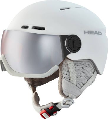 HEAD Damen Helm QUEEN white in silber