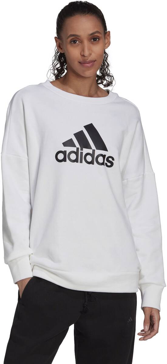ADIDAS Damen Sweatshirt W FI BOS CREW Fit Sweatshirts D Artikelnummer HI5196 000 WHITE