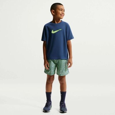 Kinder Shirt Multi in blau