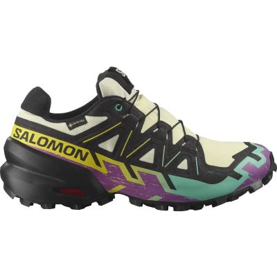 Damen Trailrunningschuhe SHOES SPEEDCROSS 6 GTX W Tyello/Black/Wa in grau