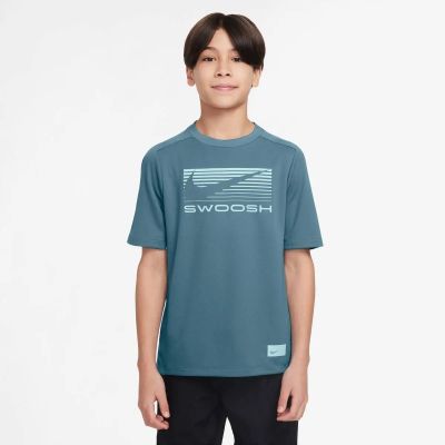 Kinder Hemd Multi Dri-FIT in blau