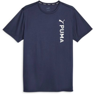 PUMA Herren Shirt Puma Fit Poly Logo Tee in grau