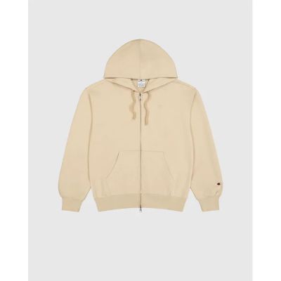 Full Zip Hoodie Sweatshirt in braun