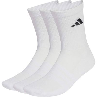 Herren Socken DÄMPFENDE SPORTSWEAR CREW 3er-Pack in weiß