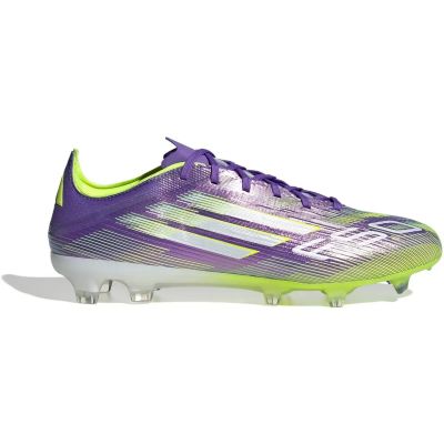 Herren Fussball-Rasenschuhe F50 Pro FG in silber