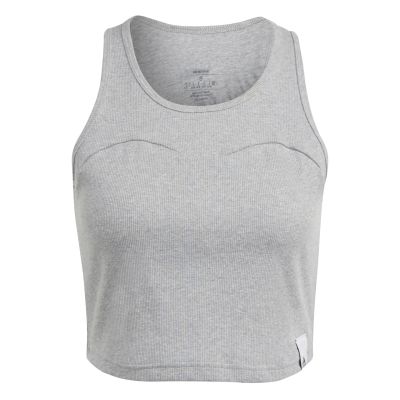Lounge Rib Tanktop in grau
