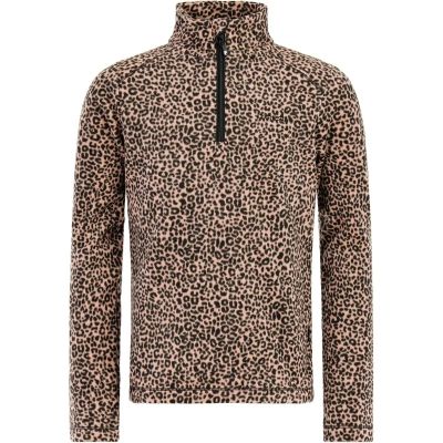 Kinder Rolli PRTRemissy JR 1/4 zip active top in braun