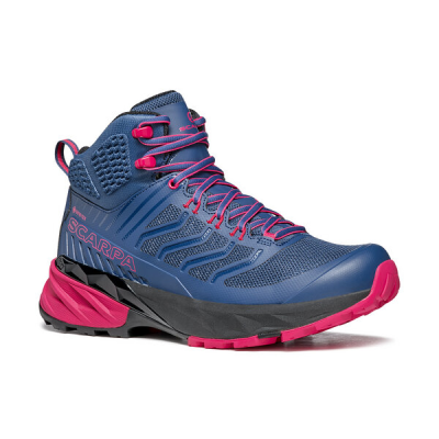 SCARPA Rush Mid GTX Wmn in -0922 blue/fuxia