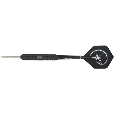 Unicorn Core Plus Black Steel Darts in schwarz