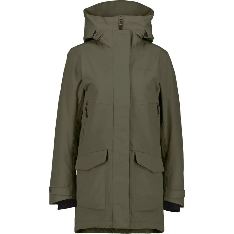 Didriksons - Frida Wns Parka 7 Deep Green - Gr. - 42 - Bild 3