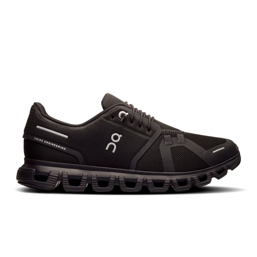 On Damen Schwarz Sneaker Cloud 6, Gr. 37Eu - Bild 8