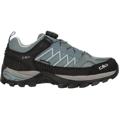 RIGEL LOW WMN FITGO TREKKING SHOES WP in e111 mineral green