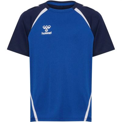 Kinder Shirt hmlLEAD 2.0 JERSEY S/S KIDS in blau