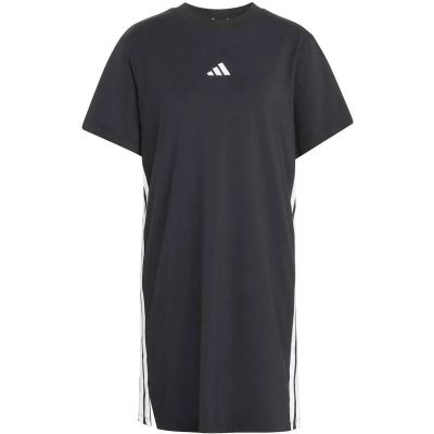 Damen Kleid ESSENTIALS 3-STREIFEN in schwarz