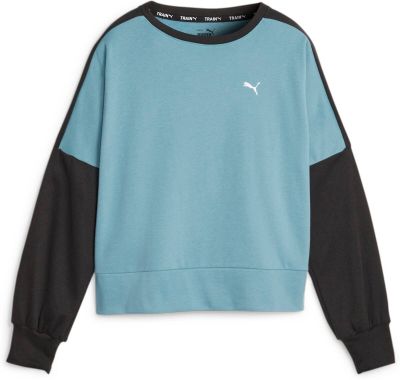 PUMA Damen Pullover RETRO GLAM PULLOVER in grau