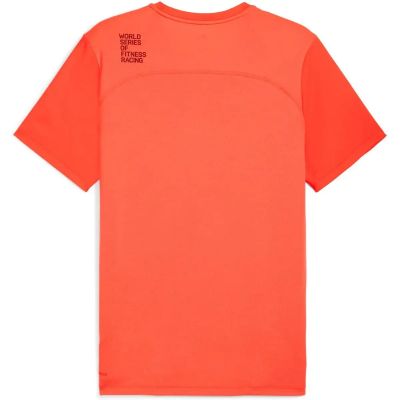 Herren Shirt M x HYROX CLOUDSPUN THERMOADAPT TEE in orange