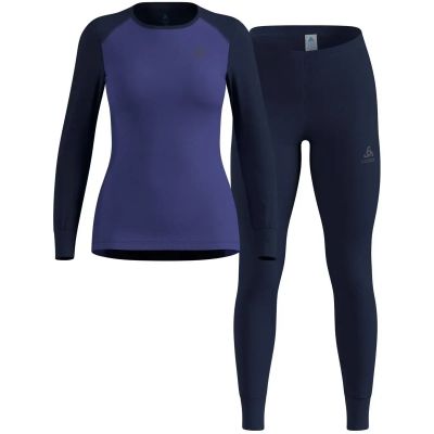 Damen Funktionsunterwäsche "Active Warm Eco" Set 2-teilig in blau