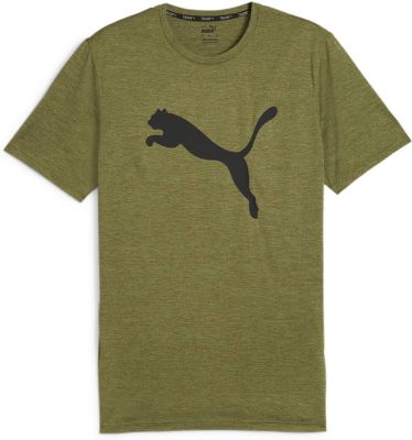 PUMA Herren Shirt TRAIN FAV HEATHER CAT TEE in braun