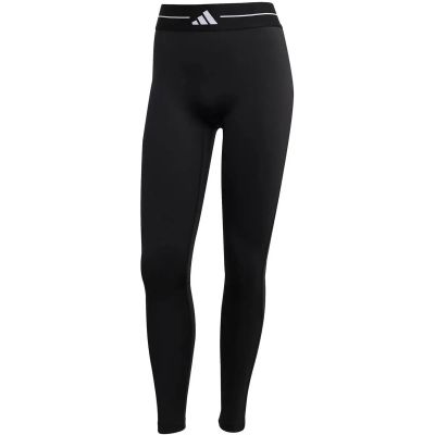 Damen Tight Hyperglam 3-Stripes Full Length in schwarz