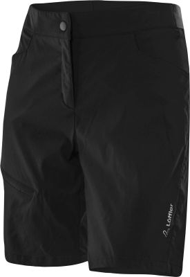 LÖFFLER Damen Shorts W BIKE SHORTS COMFORT CSL in schwarz