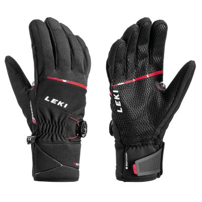 LEKI Handschuhe Progressive Tune S Boa® LT in 607 schwarz-rot