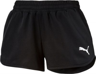 PUMA Lifestyle - Textilien - Hosen kurz Active Woven Shorts Damen in schwarz