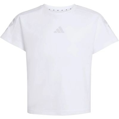 Kinder Shirt FUTURE ICONS 3-STREIFEN in weiß