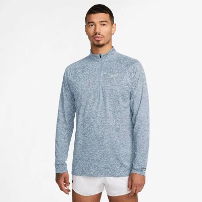 Herren Sweatshirt M NK DF STRIDE HZ MIDLAYER in weiß