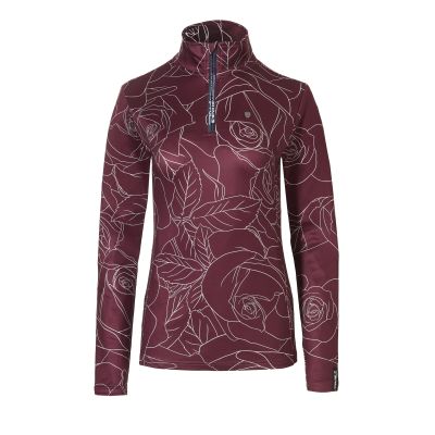 KIMI-R - Womens AOP Pulli in rot