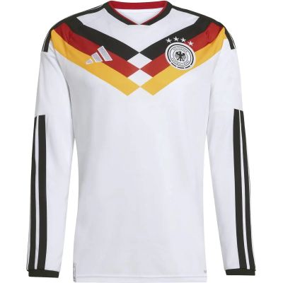 Herren Trikot Deutschland DFB WM 2026 Home Replika Langarmtrikot in weiß