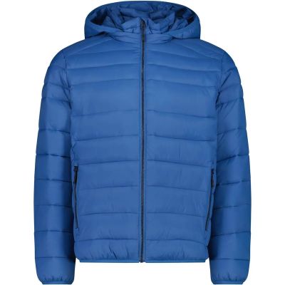 Herren Jacke MAN JACKET SNAPS HOOD in blau