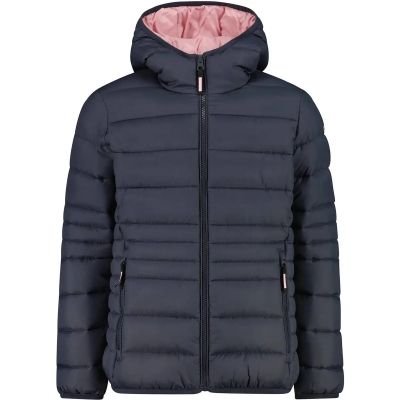 Kinder Jacke KID G JACKET FIX HOOD in grau