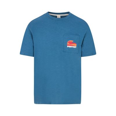 PRTJake t-shirt in 394 raku blue