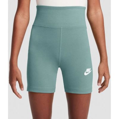 Kinder Shorts Sportswear Classic Girls` High-Waisted 5" in grau