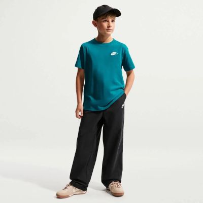 Kinder Kapuzensweat K NSW TEE EMB FUTURA LBR in weiß