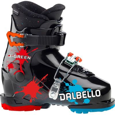 Kinder Ski-Schuhe J GREEN 2.0 GW BLACK/BLACK in schwarz