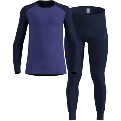 Herren Funktionsunterwäsche "Active Warm Eco" Set 2-teilig in blau
