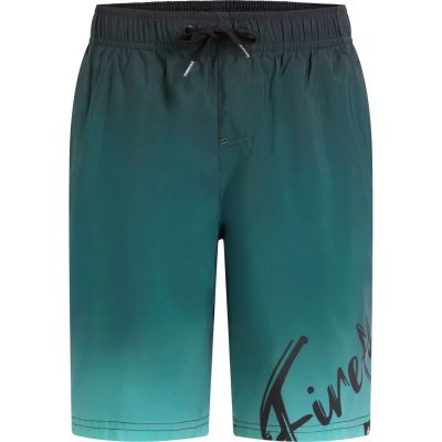 Kinder Badeshorts Ju.-Badeshorts Lario B Typo Shaded in 631 blue petrol