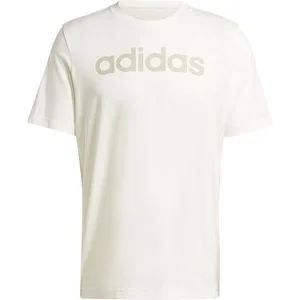 Essentials Single Jersey Linear Embroidered Logo T-Shirt in weiß