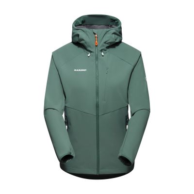 Ultimate Comfort SO Hooded Jacket Women in 40236 dark jade