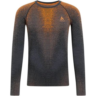 ODLO Herren Unterhemd BL TOP crew neck l/s BLACKCOMB in grau